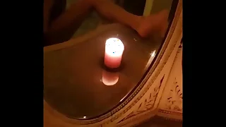 Masturbating in Vintage Mirrors