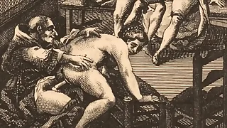 vintage titillating drawings