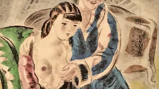 vintage morose illustration